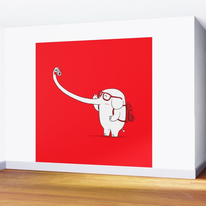 Lonely Traveller Wall Mural Gallery Image 2
