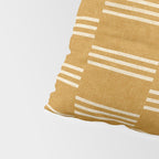 ella stripe - mustard Pillow Sham Gallery Image 4