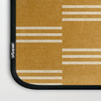 ella stripe - mustard Laptop Sleeve Gallery Image 3