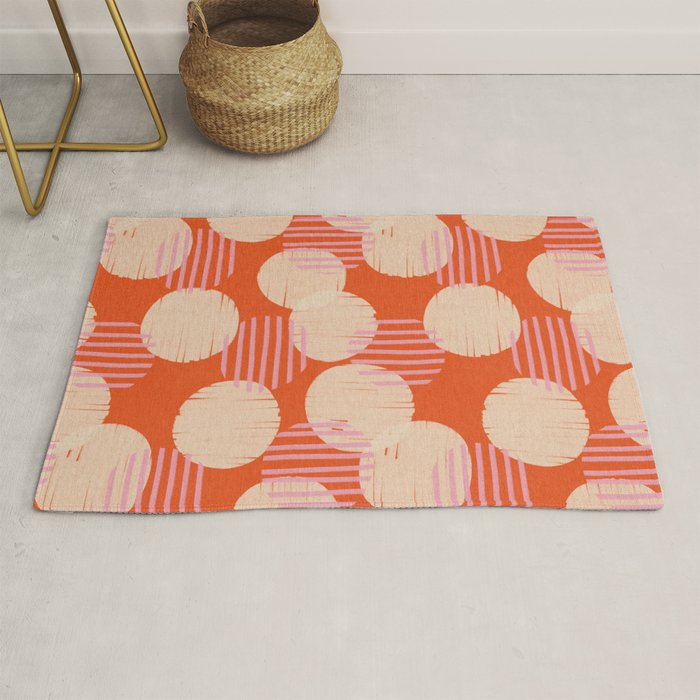 Abstract Summer Pattern #2 Rug Gallery Image 1