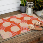 Abstract Summer Pattern #2 Outdoor Rug Gallery Image 2