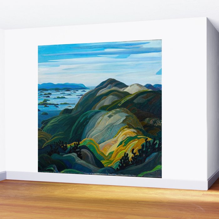 Canadian Landscape Franklin Carmichael Art Nouveau Post-Impressionism Wall Mural Gallery Image 2