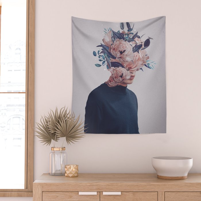 Waited for a Hundred Winters to meet You Wall Tapestry Gallery Image 2