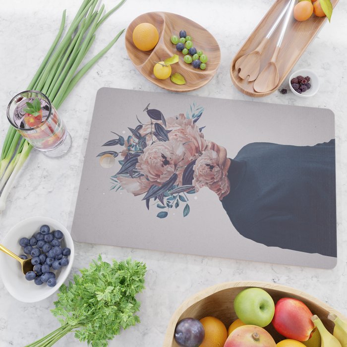 Waited for a Hundred Winters to meet You Cutting Board Gallery Image 2