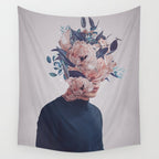 Waited for a Hundred Winters to meet You Wall Tapestry Gallery Image 4