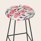 Cherry Blossoms - Pink & Black Palette Stool Gallery Image 2