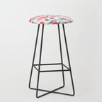 Cherry Blossoms - Pink & Black Palette Stool Gallery Image 1