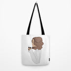Coffee Girl Sabina Fenn Tote Bag Gallery Image 2