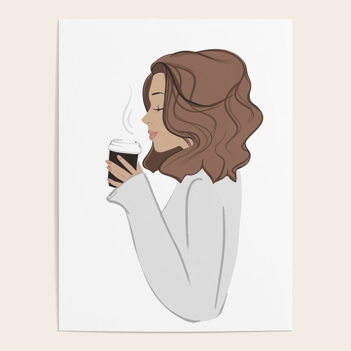 Coffee Girl Sabina Fenn Poster Gallery Image 4