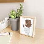 Coffee Girl Sabina Fenn Mini Art Print Gallery Image 2