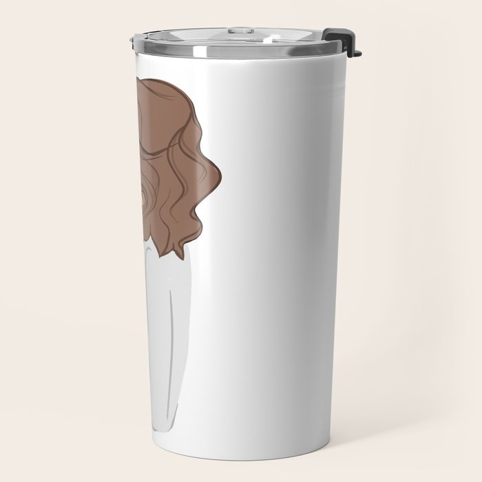 Coffee Girl Sabina Fenn Travel Mug Gallery Image 2