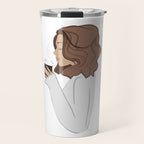 Coffee Girl Sabina Fenn Travel Mug Gallery Image 1