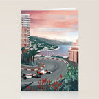 Monaco Circuit Stationery Card Gallery Image 2