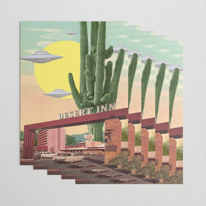 Desert Inn (UFO) Wrapping Paper Gallery Image 3