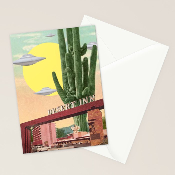 Desert Inn (UFO) Stationery Card Gallery Image 2