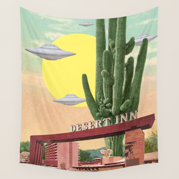 Desert Inn (UFO) Wall Tapestry Gallery Image 1