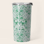 William Morris Lodden Vintage Green Travel Mug Gallery Image 2