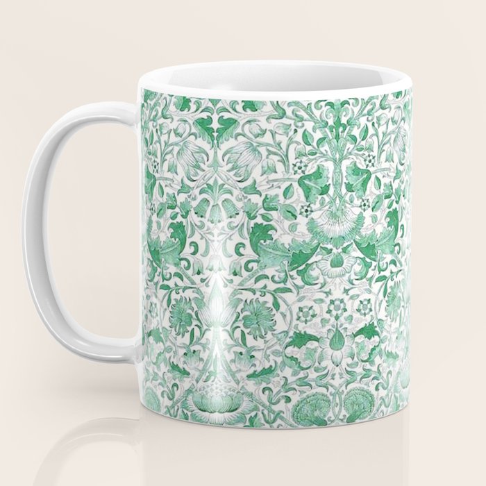 William Morris Lodden Vintage Green Coffee Mug Gallery Image 3