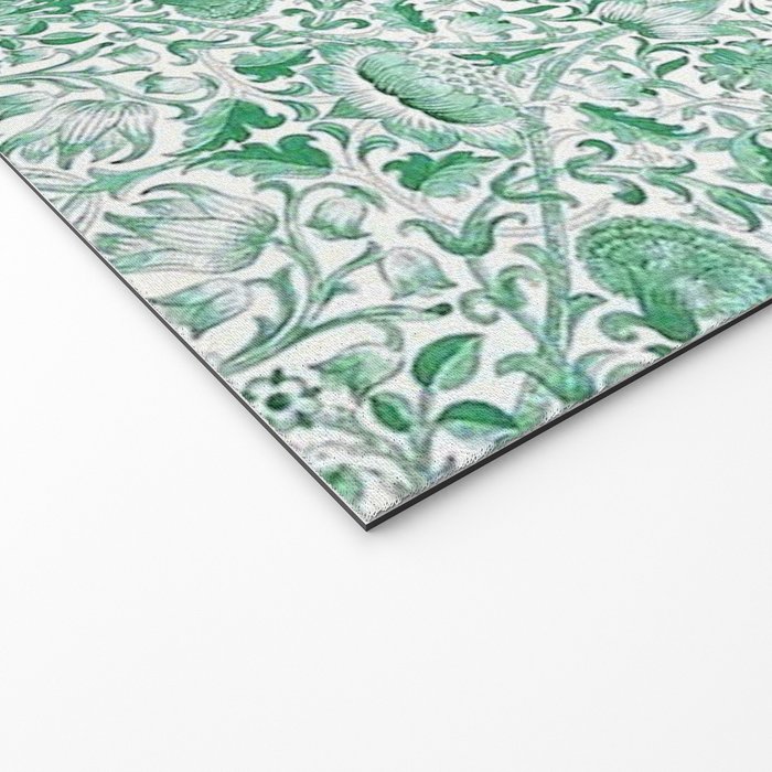 William Morris Lodden Vintage Green Welcome Mat Gallery Image 2