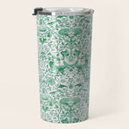 William Morris Lodden Vintage Green Travel Mug Gallery Image 3