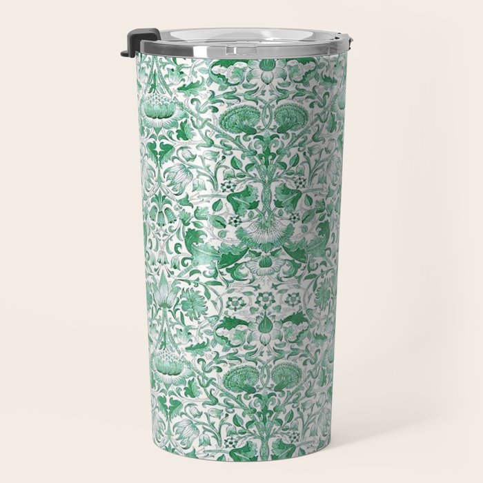 William Morris Lodden Vintage Green Travel Mug Gallery Image 3