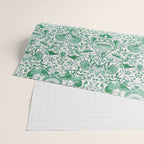 William Morris Lodden Vintage Green Wrapping Paper Gallery Image 2