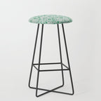 William Morris Lodden Vintage Green Stool Gallery Image 1