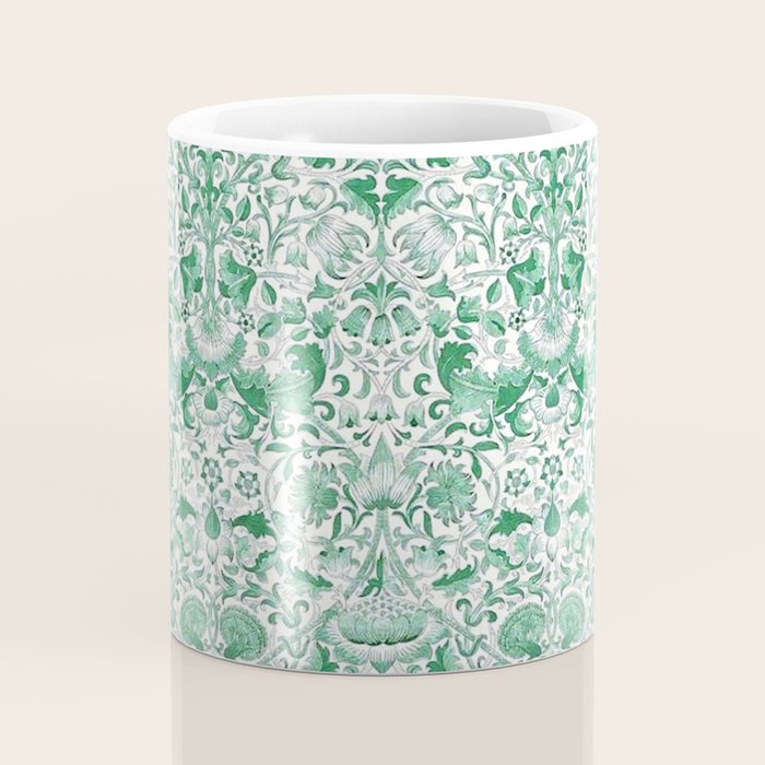 William Morris Lodden Vintage Green Coffee Mug Gallery Image 4