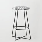 Black and White Polka Dot Stool Gallery Image 1