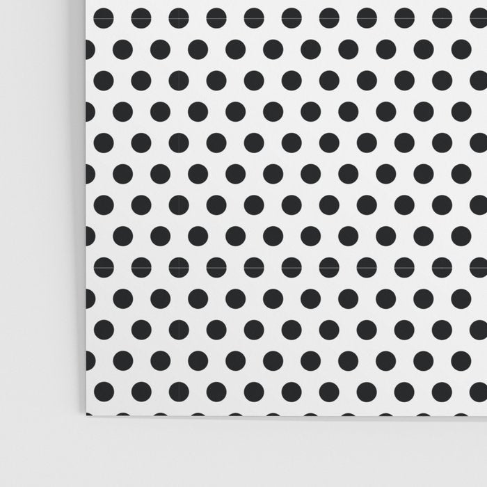 Black and White Polka Dot Poster Gallery Image 3