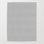 Black and White Polka Dot Poster Gallery Image 4