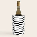 Black and White Polka Dot Wine Chiller Gallery Image 2