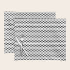 Black and White Polka Dot Placemat Gallery Image 1