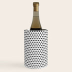 Black and White Polka Dot Wine Chiller Gallery Image 1