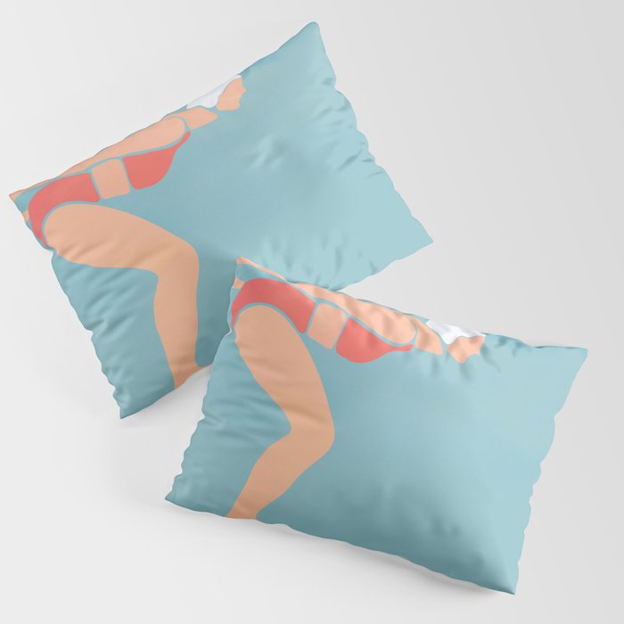 Pool Diver Pillow Sham Gallery Image 3