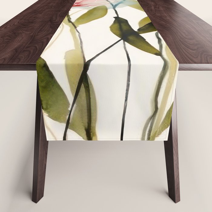 Abstract Flower Bouquet  Table Runner Gallery Image 1