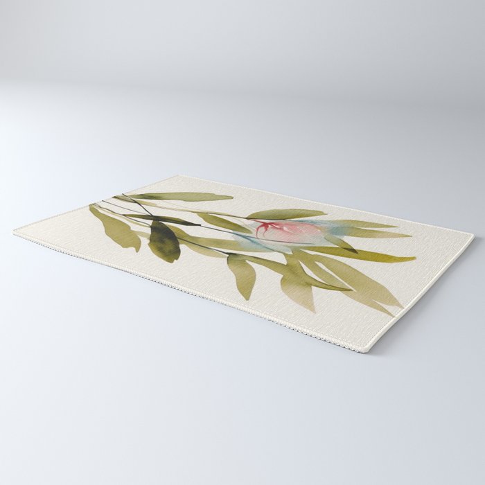 Abstract Flower Bouquet  Rug Gallery Image 3