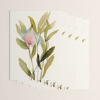 Abstract Flower Bouquet  Wrapping Paper Gallery Image 3