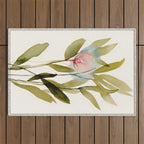 Abstract Flower Bouquet  Outdoor Rug Gallery Image 1