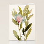 Abstract Flower Bouquet  Stationery Card Gallery Image 2
