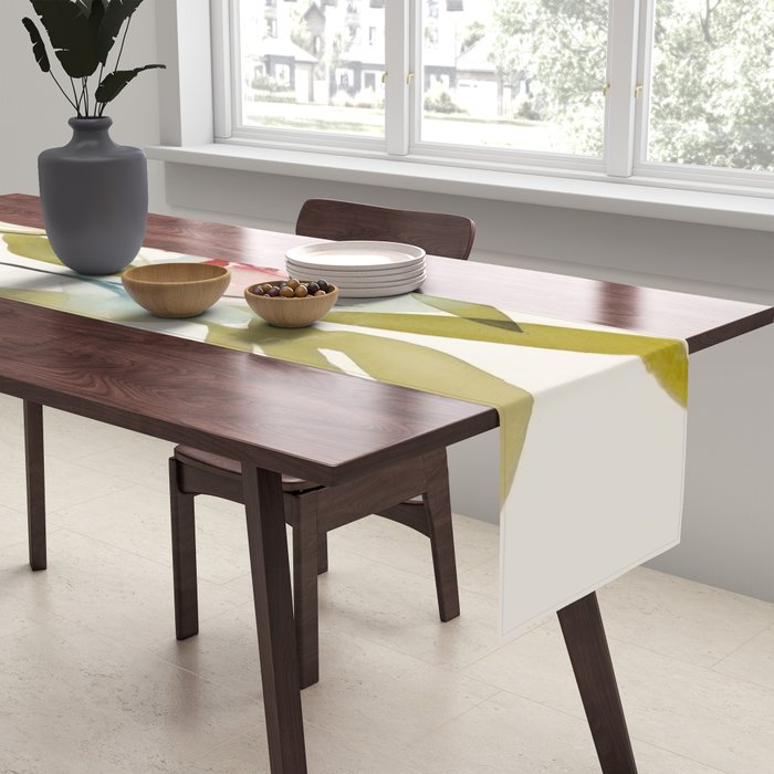 Abstract Flower Bouquet  Table Runner Gallery Image 2
