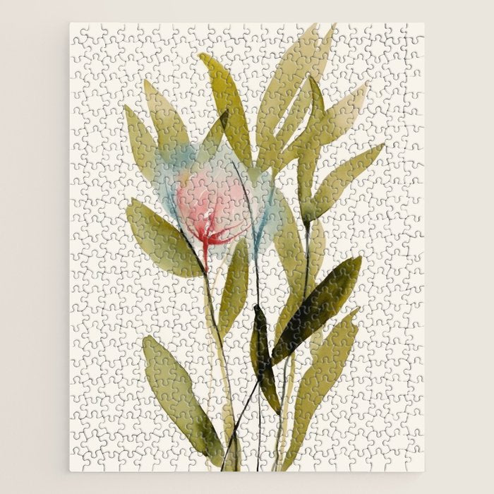 Abstract Flower Bouquet  Jigsaw Puzzle Gallery Image 1