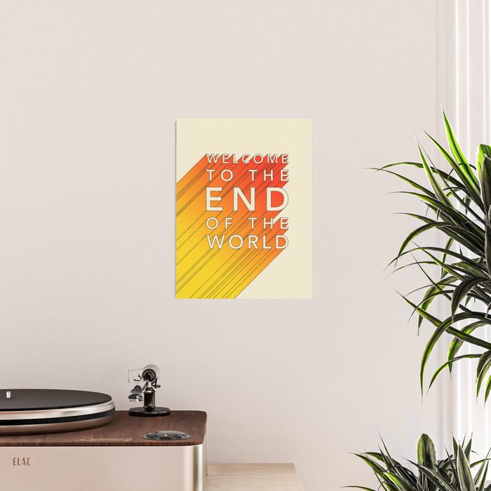 WELCOME TO THE END OF THE WORLD Poster Gallery Image 2