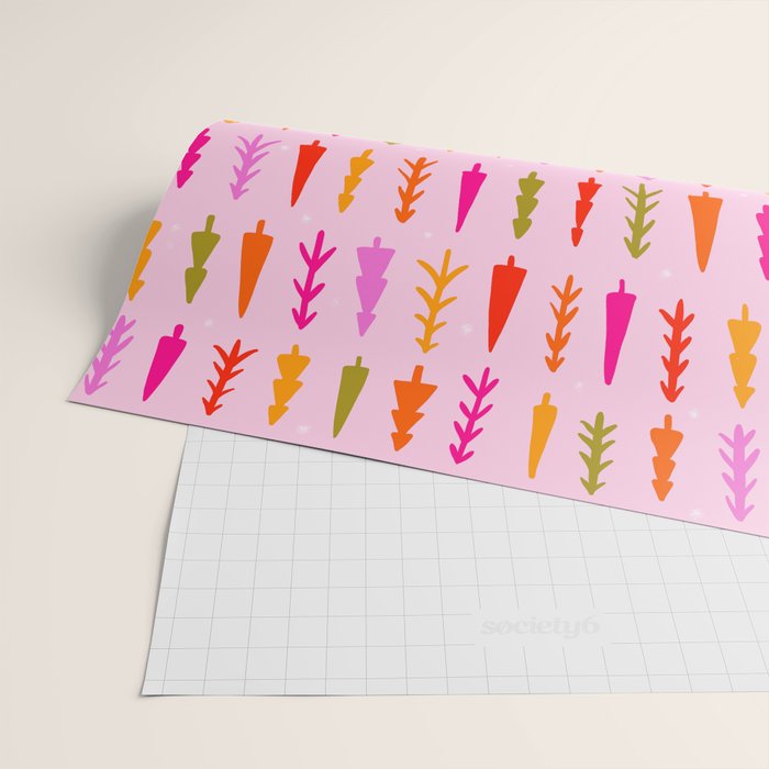 Tree Print Wrapping Paper Gallery Image 2