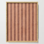 STRIPES - 004 - brown Serving Tray Gallery Image 1