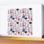 Cats in ink Wall Mural Gallery Image 2