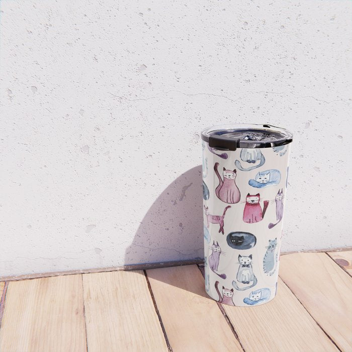 Cats in ink Travel Mug Gallery Image 4