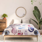 Cats in ink Comforter Gallery Image 3