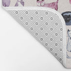 Cats in ink Bath Mat Gallery Image 2