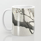 Ohara Koson, Blossoming Tree And Full Moon - Vintage Japanese Woodblock Print Coffee Mug Gallery Image 3